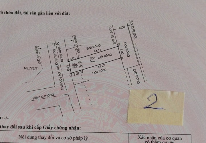 ĐẤT ĐẸP – GIÁ TỐT – CẦN BÁN NHANH CÁC LÔ ĐẤT LIỀN KỀ, PHƯỜNG Bình Hưng Hòa, QUẬN Bình Tân, TP.HCM