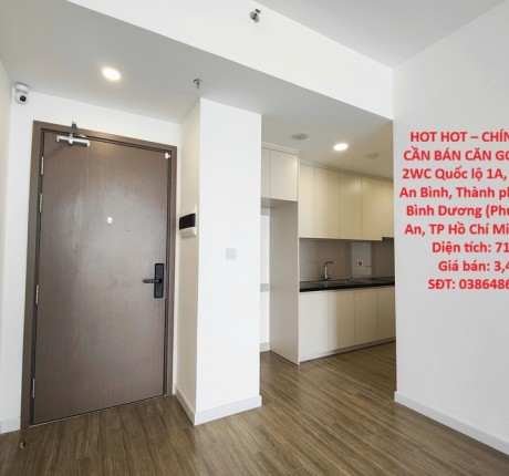 HOT HOT – CHÍNH CHỦ CẦN BÁN CĂN GÓC 2PN - 2WC, Dĩ An, đầu Bình Dương, Giáp TP.HCM (cũ)