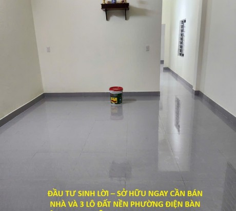 ĐẦU TƯ SINH LỜI – SỞ HỮU NGAY CẦN BÁN NHÀ VÀ 3 LÔ ĐẤT NỀN PHƯỜNG ĐIỆN BÀN ĐÔNG, TP. Đà Nẵng