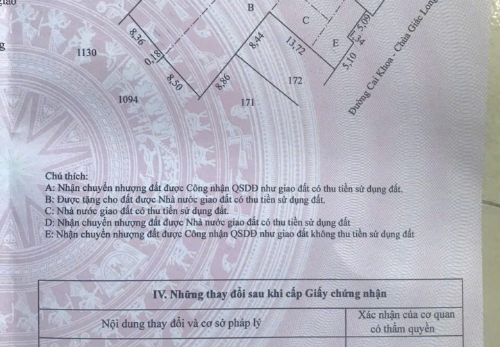 ĐẤT ĐẸP – GIÁ TỐT  – CHÍNH CHỦ CẦN BÁN TẠI Đường Cây Khoa, Tân Khánh Đông, Sa Đéc, Đồng Tháp