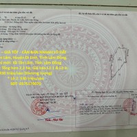 ĐẤT ĐẸP – GIÁ TỐT - CẦN BÁN NHANH LÔ ĐẤT TẠI Xã Tân Lâm, Huyện Di Linh, Tỉnh Lâm Đồng