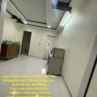 Chính Chủ Cần Bán 2 Căn Nhà Mặt Tiền Đường Kiều Sơn, Phường Đằng Lâm, Quận Hải An - Hải Phòng