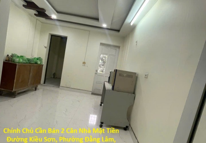 Chính Chủ Cần Bán 2 Căn Nhà Mặt Tiền Đường Kiều Sơn, Phường Đằng Lâm, Quận Hải An - Hải Phòng