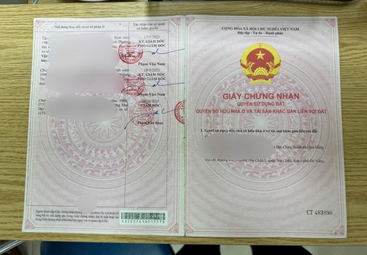 Chính Chủ Cần Bán Lô Đất 3 Mặt Thoáng Tại Hà Bổng Cách Trung Tâm Tài Chính Đà Nẵng 3 Bước Chân