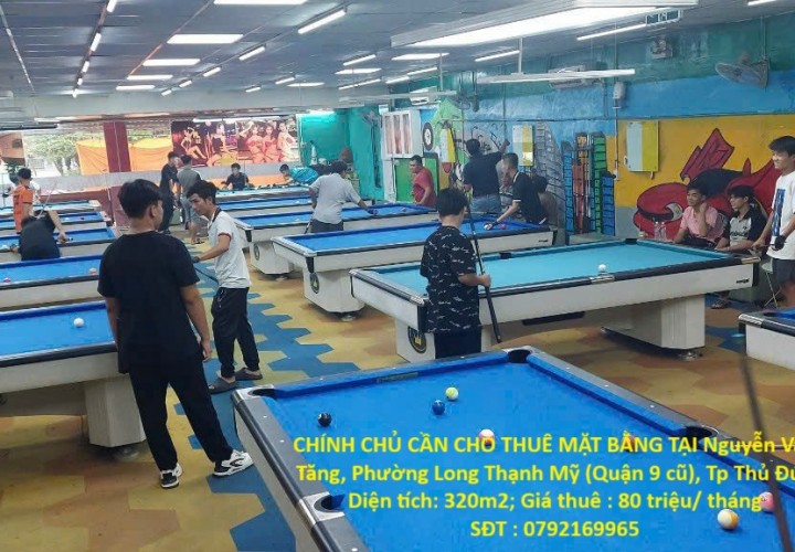 CHÍNH CHỦ CẦN CHO THUÊ MẶT BẰNG TẠI Nguyễn Văn Tăng, Phường Long Thạnh Mỹ (Quận 9 cũ), Tp Thủ Đức