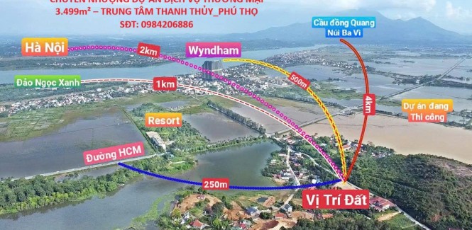 CHUYỂN NHƯỢNG DỰ ÁN DỊCH VỤ THƯƠNG MẠI 3.499m² – TRUNG TÂM THANH THỦY_PHÚ THỌ