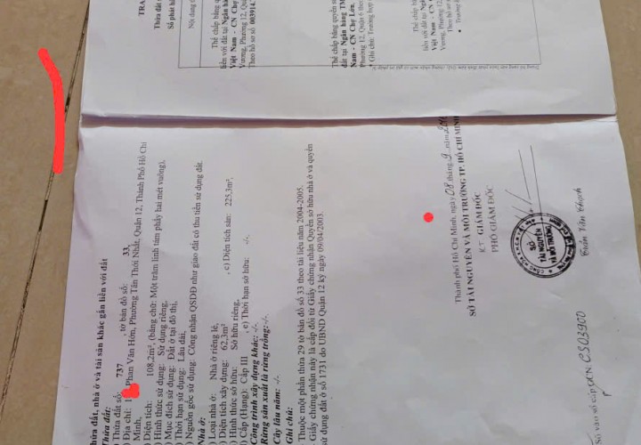 BÁN NHÀ MẶT TIỀN Phan Văn Hớn, P.Tân Thới Nhất, Q.12 cũ, HCM (P.Đông Hưng Thuận mới)