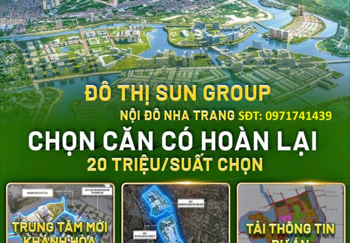CƠ HỘI VÀNG – NHÂN ĐÔI, NHÂN BA TÀI SẢN - Sản Phẩm ĐẶC QUYỀN TẠI SUN NHA TRANG