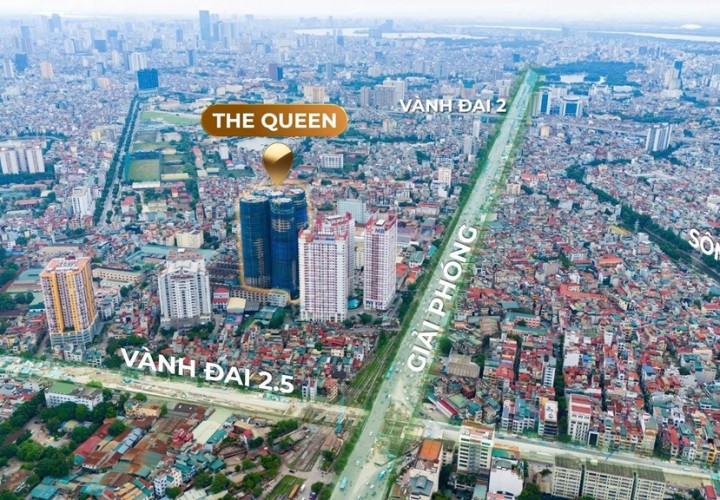 HOT HOT MỞ BÁN CĂN HỘ CAO CẤP DỰ ÁN THE QUEEN - NƠI ĐÁNG SỐNG BẬC NHẤT tọa lạc tại 360 GIẢI PHÓNG