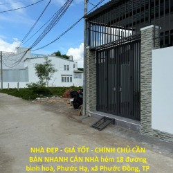 NHÀ ĐẸP - GIÁ TỐT - CHÍNH CHỦ CẦN BÁN NHANH CĂN NHÀ Phước Hạ, xã Phước Đồng, TP Nha Trang, Khánh Hòa