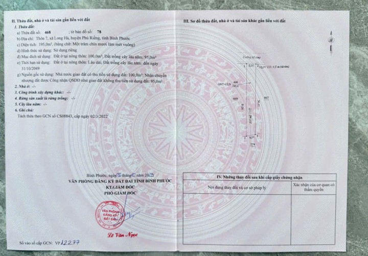 ĐẤT ĐẸP – GIÁ TỐT – CHÍNH CHỦ CẦN BÁN  NHANH ĐẤT VỊ TRÍ ĐẸP TẠI Long Hà, Đồng Nai