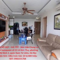 CĂN HỘ ĐẸP - GIÁ TỐT - Bán Gấp Chung cư Toà Sunsquare 21 Lê Đức Thọ, Mỹ Đình 2, Nam Từ Liêm, Hà Nội