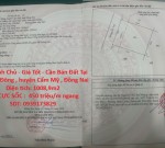 Đất Chính Chủ - Giá Tốt - Cần Bán Đất Tại xã Xuân Đông , huyện Cẩm Mỹ , Đồng Nai