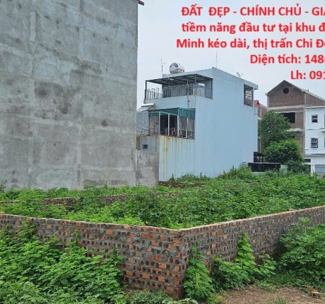 ĐẤT ĐẸP - CHÍNH CHỦ - GIÁ TỐT BÁN NHANH lô đất đẹp tiềm năng đầu tư tại huyện Mê Linh, TP Hà Nội