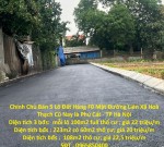 Chính Chủ Bán 5 Lô Đất Hàng F0 Mặt Đường Liên Xã Hoà Thạch Cũ Nay là Phú Cát - TP Hà Nội