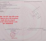 ĐẤT ĐẸP - GIÁ TỐT - Bán GẤP Lô Đất Tiềm Năng Tại Ấp 5, Xã Lương Bình, Huyện Bến Lức, Long An