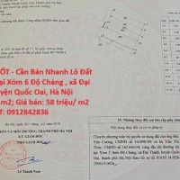 ĐẤT ĐẸP - GIÁ TỐT - Cần Bán Nhanh Lô Đất Vị Trí Đắc Địa Tại xã Đại Thành, huyện Quốc Oai, Hà Nội