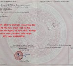 VỊ TRÍ ĐẸP - ĐẦU TƯ SINH LỜI - Chính Chủ Bán Đất Xã Phú Kim, Thạch Thất, Hà Nội