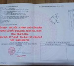 ĐẤT ĐẸP - GIÁ TỐT - CHÍNH CHỦ CẦN BÁN NHANH LÔ ĐẤT Đông Hải, Ninh Hải, Ninh Hoà, Khánh Hoà