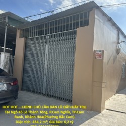 HOT HOT – CHÍNH CHỦ CẦN BÁN LÔ ĐẤT+DÃY TRỌ TẠI P.Cam Nghĩa, TP.Cam Ranh, Khánh Hòa(Phường Bắc Cam)