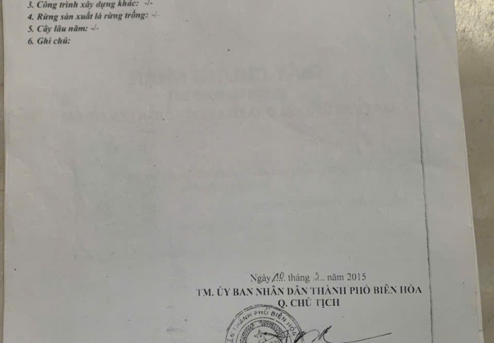 NHÀ ĐẸP – GIÁ TỐT - CHÍNH CHỦ CẦN BÁN NHÀ Mặt Tiền Kinh Doanh Đường Hoàng Văn Bổn,TP Đồng Nai.
