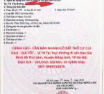 CHÍNH CHỦ - CẦN BÁN NHANH LÔ ĐẤT THỔ CƯ ( Lô Góc) - GIÁ TỐT -  Vị Trí Tại Xã Thư Lâm, Đông Anh, Hà Nội