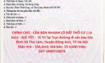 CHÍNH CHỦ - CẦN BÁN NHANH LÔ ĐẤT THỔ CƯ ( Lô Góc) - GIÁ TỐT -  Vị Trí Tại Xã Thư Lâm, Đông Anh, Hà Nội