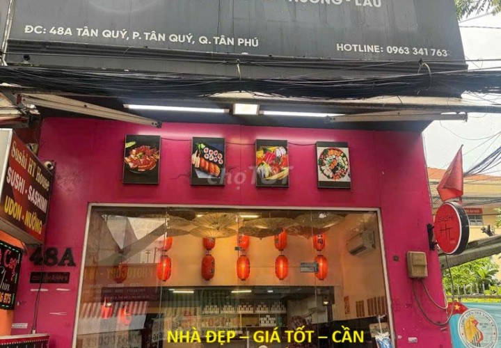 NHÀ ĐẸP – GIÁ TỐT – CẦN BÁN NHÀ MẶT TIỀN ĐƯỜNG Tân Quý, Phường Tân Quý, Quận Tân Phú, TP.HCM