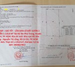 ĐẤT ĐẸP – GIÁ TỐT - CẦN BÁN LÔ ĐẤT VƯỜN 2 MẶT TIỀN 1.119,8 M² TẠI Xã Tân Phú Trung, Huyện Củ Chi, TP. HCM