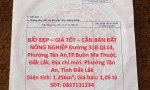 ĐẤT ĐẸP – GIÁ TỐT – CẦN BÁN ĐẤT NÔNG NGHIỆP Đường 31B QL14, Phường Tân An,TP.Buôn Ma Thuột, Đắk Lắk
