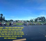 ĐẤT ĐẸP –  CẦN BÁN LÔ ĐẤT ĐẸP ĐỐI DIỆN TRUNG TÂM VĂN HOÁ THỂ THAO, ĐƯỜNG 1/5 Thị Trấn Lai Vung, Đồng Tháp