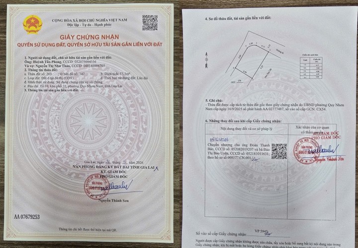 NHÀ ĐẸP - GIÁ TỐT - CHÍNH CHỦ-  Cần Bán Nhanh Căn Nhà KV2 Ghềnh Ráng (cũ).Khu Dân Cư Quy Hòa, Quy Nhơn Nam