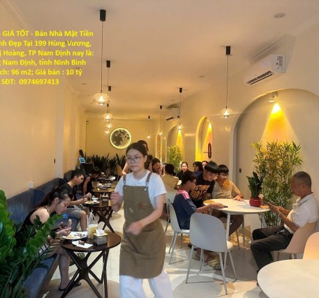 NHÀ ĐẸP - GIÁ TỐT - Bán Nhà Mặt Tiền Kinh Doanh Đẹp Tại 199 Hùng Vương, phường Vị Hoàng, TP Nam Định
