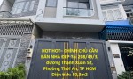 HOT HOT– CHÍNH CHỦ CẦN BÁN NHÀ ĐẸP Tại PHƯỜNG THẠNH XUÂN, Q.12, TP HCM