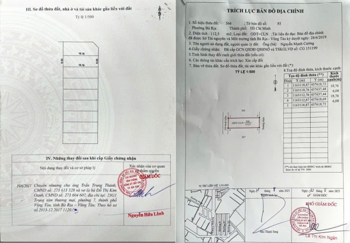 ĐẤT PHƯỚC HƯNG ĐẸP – GIÁ ĐẦU TƯ  – CHÍNH CHỦ CẦN BÁN Tại Phường Phước Hưng, TP Bà Rịa, Bà Rịa Vũng Tàu