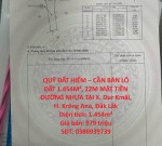 QUỸ ĐẤT HIẾM – CẦN BÁN LÔ ĐẤT 1.454M², 22M MẶT TIỀN ĐƯỜNG NHỰA TẠI X. Dur Kmăl, H. Krông Ana, Đắk Lắk