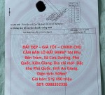 ĐẤT ĐẸP – GIÁ TỐT – CHÍNH CHỦ CẦN BÁN LÔ ĐẤT 949M² TẠI Khu Bến Tràm, Xã Cửa Dương, Phú Quốc, Kiên Giang