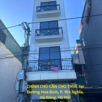 NHÀ ĐẸP – GIÁ TỐT  – CHÍNH CHỦ CẦN CHO THUÊ Tại Đường Hoà Bình, P. Yên Nghĩa, Hà Đông, Hà Nội