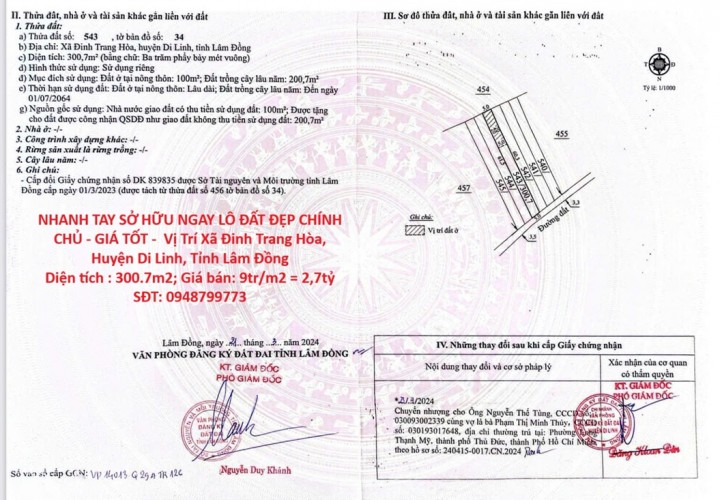 NHANH TAY SỞ HỮU NGAY LÔ ĐẤT ĐẸP CHÍNH CHỦ - GIÁ TỐT -  Vị Trí Huyện Di Linh, Tỉnh Lâm Đồng