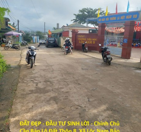 ĐẤT ĐẸP - ĐẦU TƯ SINH LỜI - Chính Chủ Cần Bán Lô Đất Thôn 8, Xã Lộc Nam Bảo Lâm, Lâm Đồng