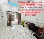 CẦN BÁN GẤP nhà khu phân lô phường 14, Tân Bình, Hồ Chí Minh