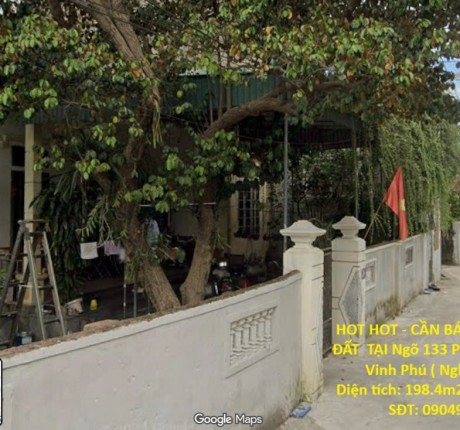 HOT HOT - CẦN BÁN NHANH LÔ ĐẤT TẠI Phạm Đình Toái, Xã Nghi Phú, Thành phố Vinh, Nghệ An