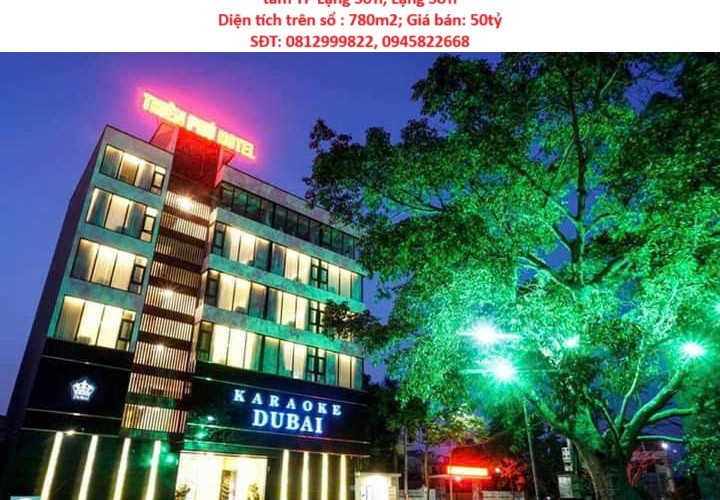 NHANH TAY SỞ HỮU NGAY KHÁCH SẠN GỒM 2 KHU SIÊU ĐẸP - CHÍNH CHỦ - Vị Trí Tại Trung Tâm TP Lạng Sơn