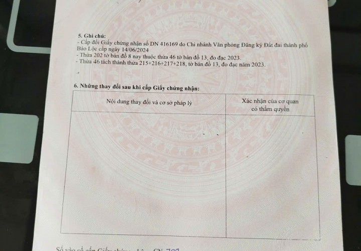 ĐẤT ĐẸP - GIÁ TỐT- CHÍNH CHỦ CẦN BÁN CĂN LÔ ĐẤT Thôn 14, Phường 2, TP Bảo Lộc, Lâm Đồng