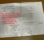 ĐẤT ĐẸP -  GIÁ TỐT  - CẦN BÁN LÔ ĐẤT MẶT TIỀN TẠI Xã Thạch Vĩnh Huyện Thạch Hà Hà Tĩnh.