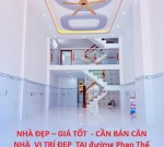 NHÀ ĐẸP – GIÁ TỐT  - CẦN BÁN CĂN NHÀ  VỊ TRÍ ĐẸP  TẠI đường Phạm Thế Hiển,  P.6, Q. 8, TP.HCM