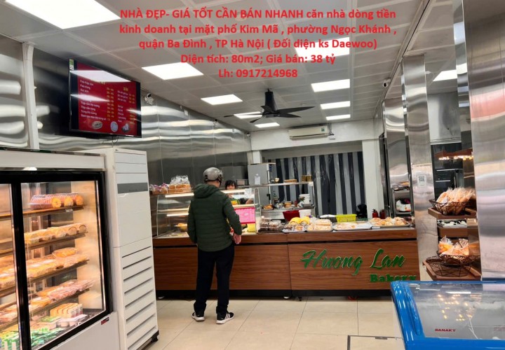 NHÀ ĐẸP- GIÁ TỐT CẦN BÁN NHANH căn nhà dòng tiền kinh doanh tại quận Ba Đình, TP Hà Nội