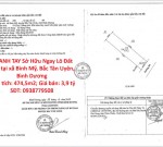 NHANH TAY Sở Hữu Ngay Lô Đất Đẹp tại xã Bình Mỹ, Bắc Tân Uyên, Bình Dương