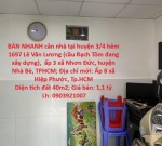 NHÀ VỊ TRÍ ĐẸP- GIÁ TỐT CẦN BÁN NHANH căn nhà tại huyện Nhà Bè, TPHCM