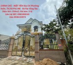 NHÀ CHÍNH CHỦ - MẶT TIỀN Địa Chỉ Phường Mỹ Xuân, Thị Xã Phú Mỹ - Bà Rịa Vũng Tàu